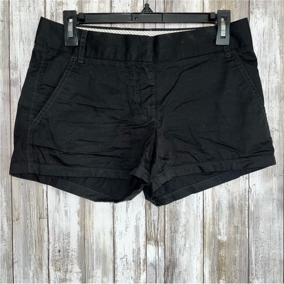 J. Crew Black Broken In Chino Shorts - Picture 2 of 8